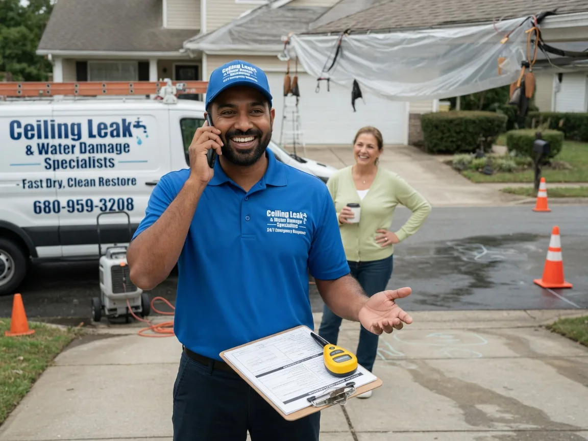 Ceiling Leak Cleanup Avery, TX FAQs